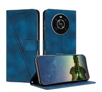 Mo-Beauty Funda para Honor X9 4G / 5G / Honor X30 / Honor Magic 4 Lite, Carcasa de Cuero PU Magnético Caso a Libro Magnético Soporte Plegable Flip Funda - Azul