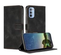 Mo-Beauty Funda para Motorola Moto G31 / G41, Carcasa de Cuero PU Magnético Caso a Libro Magnético Soporte Plegable Flip Antigolpes Protectora Funda para Moto G31/G41 - Negro