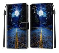 Mo-Beauty Funda para Samsung Galaxy A03 Core, Funda Samsung A03 Core con Tapa, Funda Piel con Tapa Libro Movil Carcasa PU Cuero con Carcasa de TPU, Tarjetero y Wallet Funda Protectora (Luna)