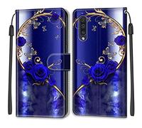 Mo-Beauty Funda para Samsung Galaxy A50/A50S/A30S, Funda Piel con Tapa Libro Movil Carcasa PU Cuero con Carcasa de TPU, Soporte Plegable, Tarjetero y Wallet Funda Protectora (Mariposa 1)
