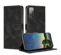 Mo-Beauty Funda para Samsung Galaxy S20 FE 5G / S20 Fan Edition / S20 Lite, Carcasa de Cuero PU Magnético Caso a Libro Magnético Soporte Plegable Flip Funda para Samsung S20 FE - Negro