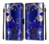 Mo-Beauty Funda para Xiaomi Mi A3/CC9e, Funda Xiaomi Mi A3/CC9e con Tapa, Funda Piel con Tapa Libro Movil Carcasa PU Cuero con Carcasa de TPU, Tarjetero y Wallet Funda Protectora (Mariposa 1)