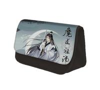 Mo Dao Zu Shi Wei Wu Xian LAN Wang Ji Jiang Cheng - Estuche de lona para niñas y niños, regalo de escuela, gran capacidad, bolsa para bolígrafos de anime, Tipo 6, 22 x 7.5 x 13 cm, Estuche para