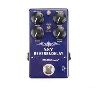 MO REVERB DELAY Pedal de efectos de guitarra, True Bypass, retardo digital y reverberación