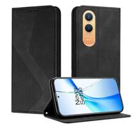 Mo-Somnus Funda para OnePlus Nord CE 4 Lite, Funda Carcasa de Cuero para OnePlus Nord CE 4 Lite, Premium Cuero Billetera Flip Protectora Carcasa Magnético con Ranura para Tarjeta (Negro)