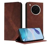 Mo-Somnus Funda para OPPO Find X8S 5G, Funda Carcasa de Cuero para OPPO Find X8s 5G, Premium Cuero Billetera Flip Protectora Carcasa Magnético con Cáscara de TPU, Ranura para Tarjeta (Marrón)