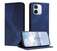 Mo-Somnus Funda para Vivo Y31D 4G/Y500i 5G, Funda Carcasa de Cuero para Vivo Y500i 5G, Premium Cuero Billetera Flip Protectora Carcasa Magnético con Cáscara de TPU, Ranura para Tarjeta (Azul)