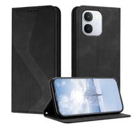 Mo-Somnus Funda para Vivo Y31D 4G/Y500i 5G, Funda Carcasa de Cuero para Vivo Y500i 5G, Premium Cuero Billetera Flip Protectora Carcasa Magnético con Cáscara de TPU, Ranura para Tarjeta (Negro)