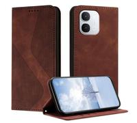 Mo-Somnus Funda para Vivo Y31D 4G/Y500i 5G, Funda Carcasa de Cuero para Vivo Y500i 5G, Premium Cuero Billetera Flip Protectora Carcasa Magnético con Cáscara de TPU, Ranura para Tarjeta (Marrón)