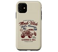 Moab Utah Hells Revenge 4x4 Diseño Vintage de Estilo Envejecido Carcasa para iPhone 11