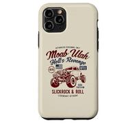Moab Utah Hells Revenge 4x4 Diseño Vintage de Estilo Envejecido Carcasa para iPhone 11 Pro