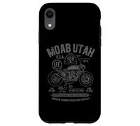 Moab Utah Route U-128 Colorado River Retro diseño de Motocicleta Carcasa para iPhone XR