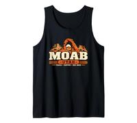 Moab Utah Trails Canyons Red Rock Adventure Diseño Camiseta sin Mangas