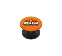 Moab Utah Trails Canyons Red Rock Adventure Diseño PopSockets PopGrip Adhesivo