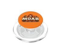 Moab Utah Trails Canyons Red Rock Adventure Diseño PopSockets PopGrip para MagSafe