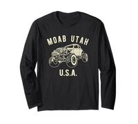 Moab Utah USA Off-Road Rock Crawler 4x4 Diseño Manga Larga
