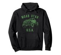 Moab Utah USA Off-Road Rock Crawler 4x4 Diseño Sudadera con Capucha