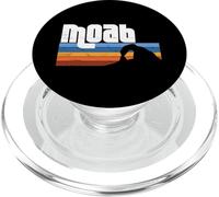 Moab Utah UT Arches Canyonlands Parque Nacional Retro Puesta de Sol PopSockets PopGrip para MagSafe