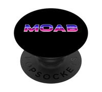 Moab Utah UT Starry Desert Arches Canyonlands Vacation PopSockets PopGrip Adhesivo