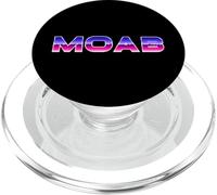 Moab Utah UT Starry Desert Arches Canyonlands Vacation PopSockets PopGrip para MagSafe