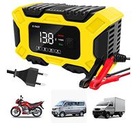 Moageme batería automotriz,batería para Coche - batería Inteligente automático, mantenedor batería 12V para Coche, camión, Motocicleta, cortacésped, Barco