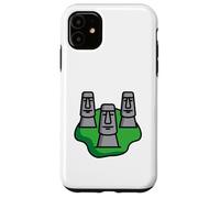 Moai Head Isla de Pascua Chile Carcasa para iPhone 11