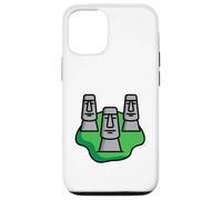 Moai Head Isla de Pascua Chile Carcasa para iPhone 12/12 Pro
