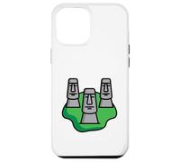 Moai Head Isla de Pascua Chile Carcasa para iPhone 12 Pro MAX