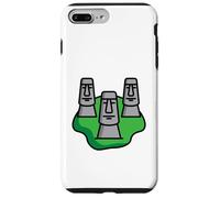 Moai Head Isla de Pascua Chile Carcasa para iPhone 7 Plus/8 Plus