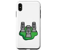 Moai Head Isla de Pascua Chile Carcasa para iPhone XS MAX