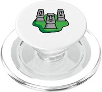 Moai Head Isla de Pascua Chile PopSockets PopGrip para MagSafe