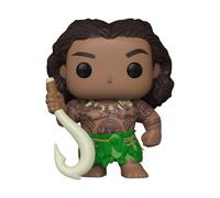 Moana 2 Pop & Buddy Vinile Figura Maui Con Fish Hook 9 Cm Funko