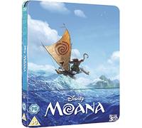 Moana 3D (Includes 2D Version) - Limited Edition Steelbook Blu-ray