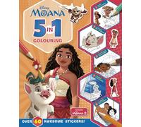 Moana: 5-in-1 Colouring