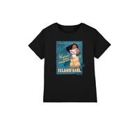 Moana Camiseta Island Girl para Niños/Niñas (TV4476)