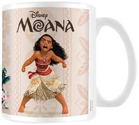 Moana Personajes Taza de cerámica, Multicolor