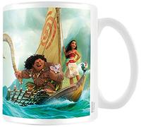 Moana Taza de cerámica, Multicolor, con diseño Bote