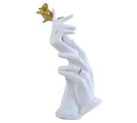 Moaobooh Estatuas y esculturas de gestos, estatuas de gestos abstractas, decoración del hogar, perfectas para bodas, escritorio, decoración, regalos (femenino)