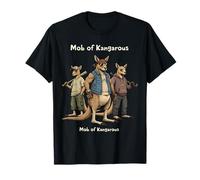 Mob de Canguros Banda Callejera Animal Gracioso Camiseta
