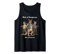 Mob de Canguros Banda Callejera Animal Gracioso Camiseta sin Mangas