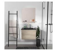 MOB-IN - Juego de mueble individual lavabo Sorrento 60 cm + grifo + espejo