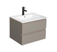 Mob in - Mueble individual lavabo (60 cm), diseño Sorrento y lavabo