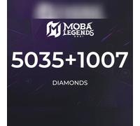 Moba Legends - 5035 Diamonds + 1007 Bonus Direct Top-Up - GLOBAL