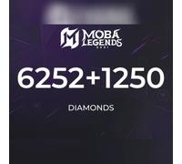 Moba Legends - 6252 Diamonds + 1250 Bonus Direct Top-Up - GLOBAL