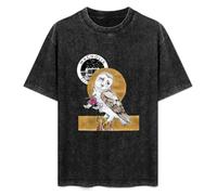 MOBAI Songs Ohia The Magnolia Electric Printed T-Shirt Mens Unisex Black Tees S