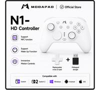 MOBAPAD N1S / N1 HD 2,4G inalámbrico, controlador de Joystick de efecto Hall para Nintendo Switch 2 PC Android iOS Gamepad accesorios de juego Taxue-Bag