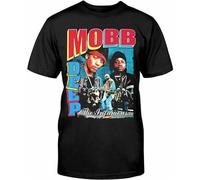 Mobb-Deep-T Shirt The in Famous-Hip-Hop-Rap t-Shirt Cool Black M