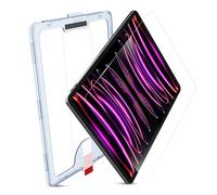 MOBDIK 1 Piezas Cristal Templado Protector para iPad Pro 11 Pulgadas (2022&2021&2020&2018) & iPad Air 5th / 4th Generation (2022&2020) HD Claridad, Antiarañazos, Shell de Compatibilidad, EZ Kit
