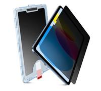MOBDIK 1 Piezas Privacidad Protector Pantalla Compatible con iPad 11ª Generación 2025 & iPad 10ª Generación 2022 Anti-Espía, 9H Vidrio Templado, EZ Kit