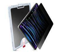 MOBDIK 1 Piezas Privacidad Protector Pantalla Compatible con iPad Pro 12.9 Pulgadas (2022 & 2021 & 2020 & 2018) Anti-Espía, 9H Vidrio Templado, EZ Kit